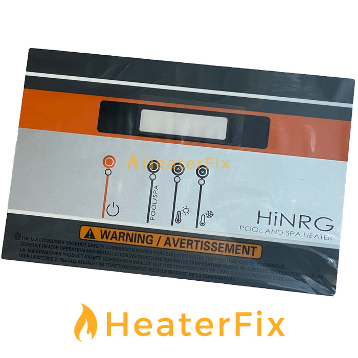 AstralPool HiNRG Touch Screen Facia Label