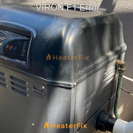 Viron Gas Pool & Spa Heater F1 Error - Causes, Meaning & Fixes