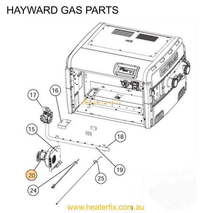 Hayward_Combustion_Blower_Fan_-_H150-400FDAU