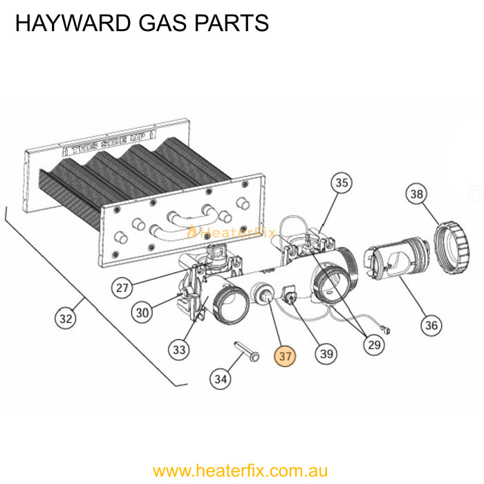 Hayward_Gas_Heater_Header_O-Ring_Kit