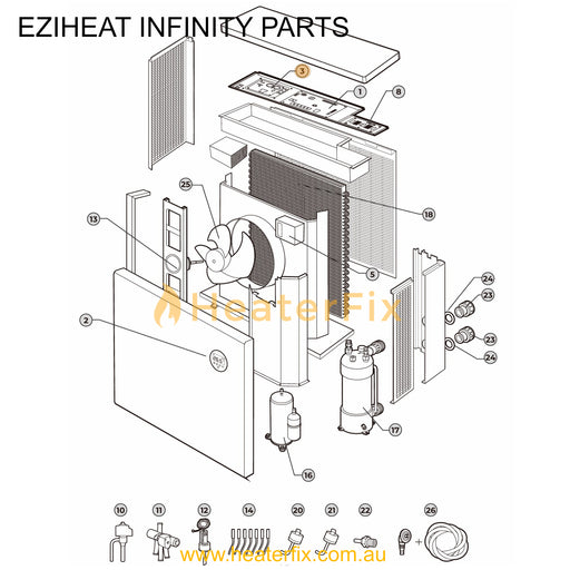 Infinity Heat Pump Inverter Board