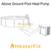 Aquamini 6.0kw Heat Pump Clearance Sale Installation View