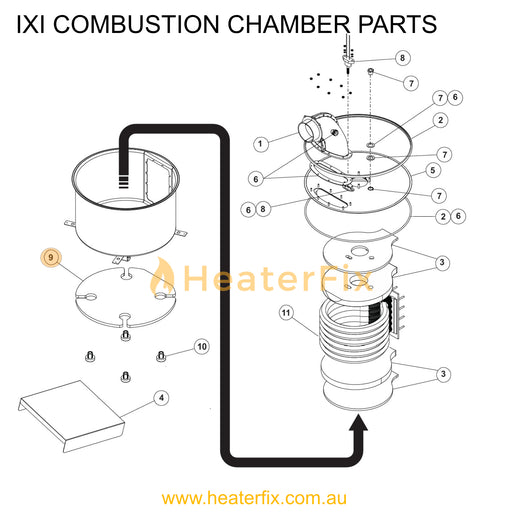 AstralPool IXI Insulation Kit, External - Heater Spare Part
