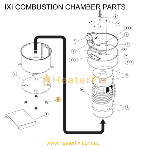 AstralPool IXI Isolator Kit (Thermal) - Heater Spare Part