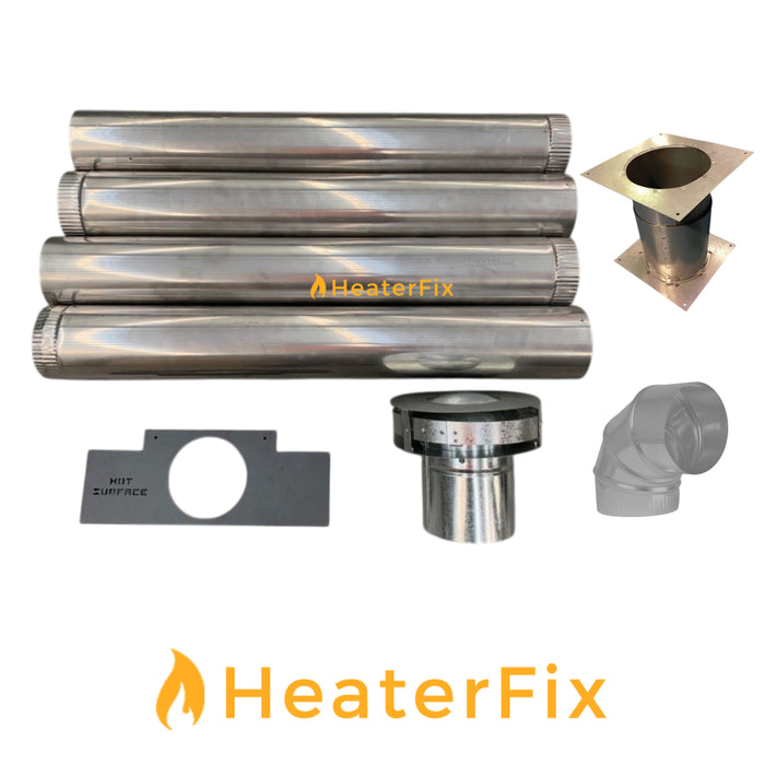 AstralPool ICI200 & ICI400 Gas Heater Indoor Flue Kit