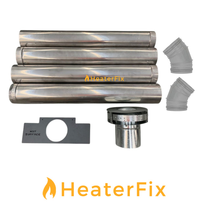 AstralPool ICI200 & ICI400 Gas Heater Indoor Flue Kit