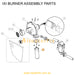 AstralPool IXI Burner Kit - Heater Spare Part