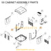 AstralPool IXI Heater Corner Post Kit - Heater Spare Part