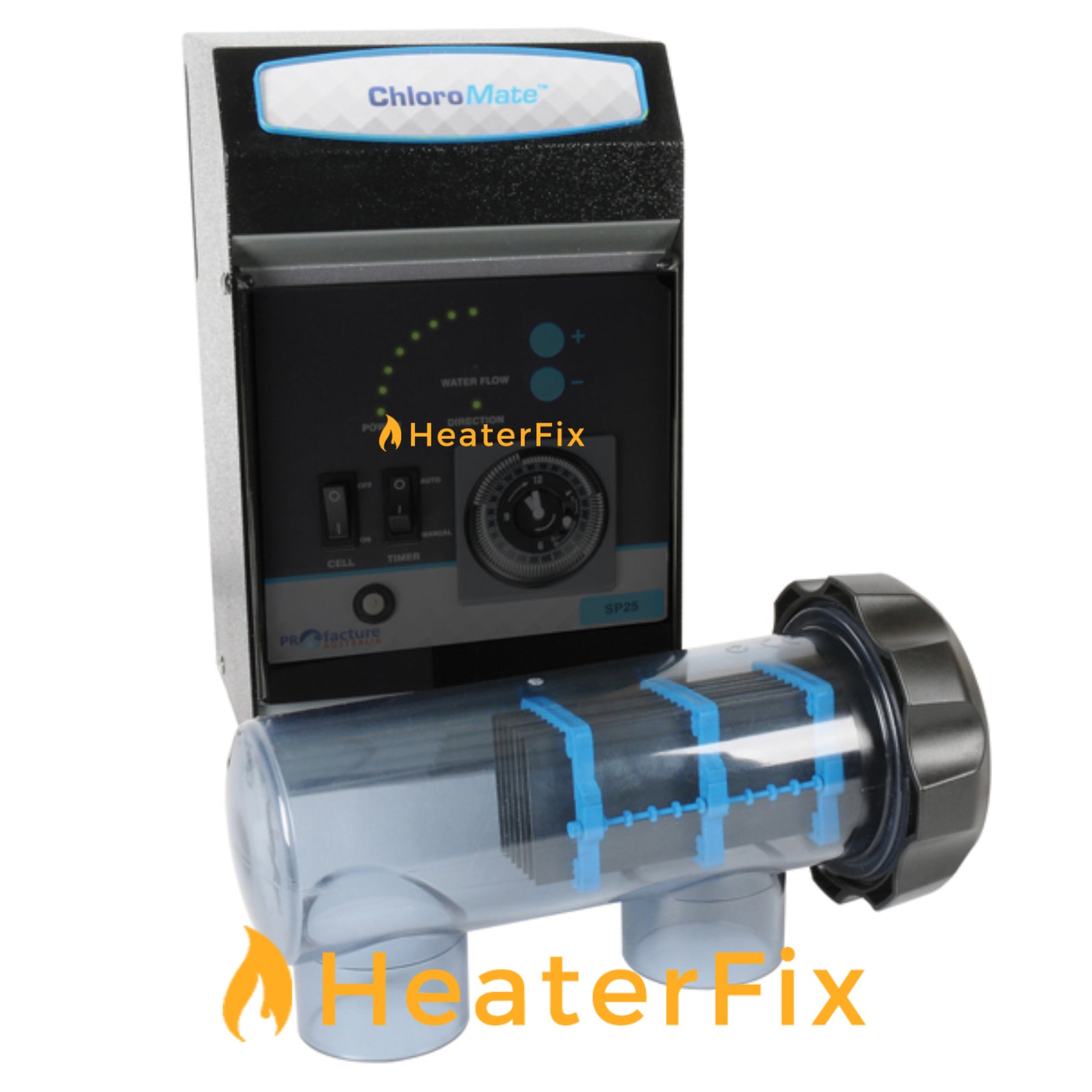 Chloromate SP Salt Water Chlorinators — HeaterFix - Pool Heater Repairs
