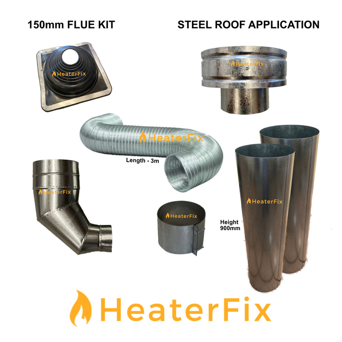 AstralPool IXI200 IXI370 Gas Heater Flue Kit