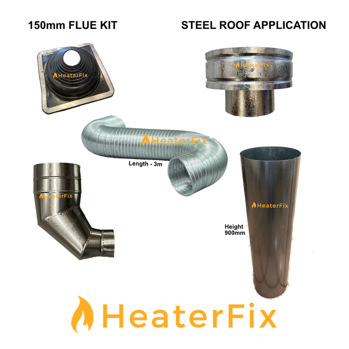 AstralPool IXI200 IXI370 Gas Heater Flue Kit