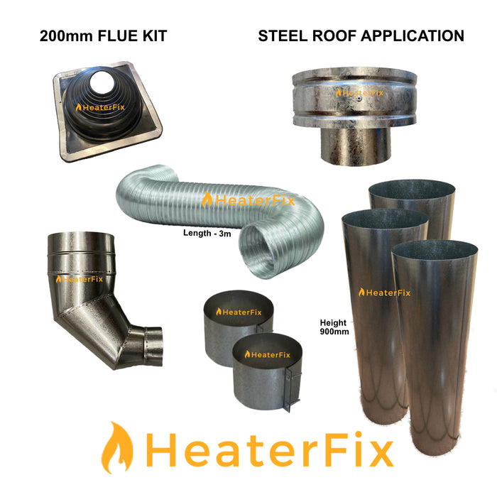 AstralPool IXI & Zodiac JXI Gas Heater Flue Kits
