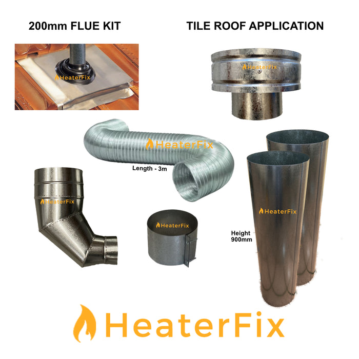 AstralPool IXI & Zodiac JXI Gas Heater Flue Kits