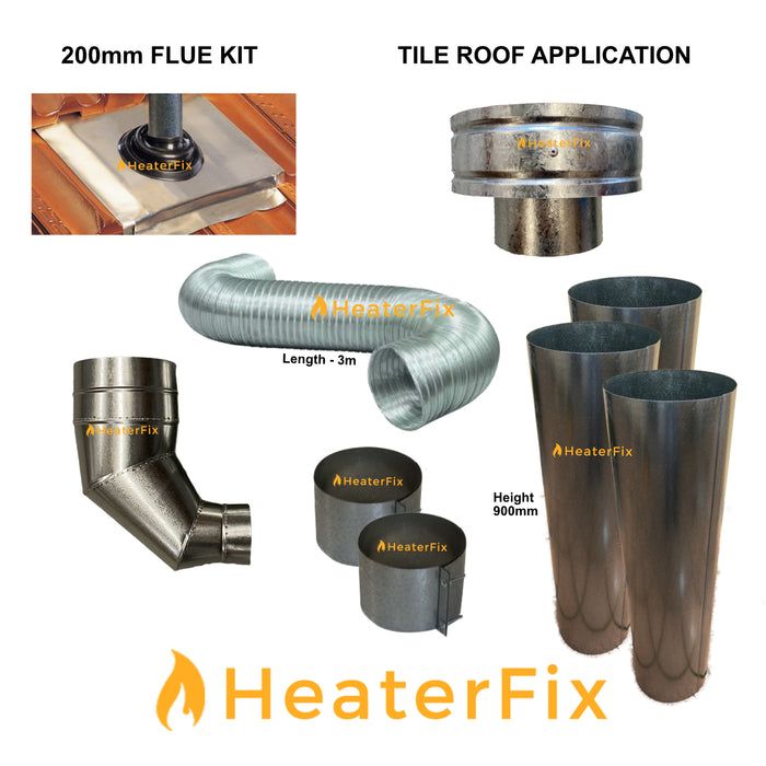 AstralPool IXI & Zodiac JXI Gas Heater Flue Kits