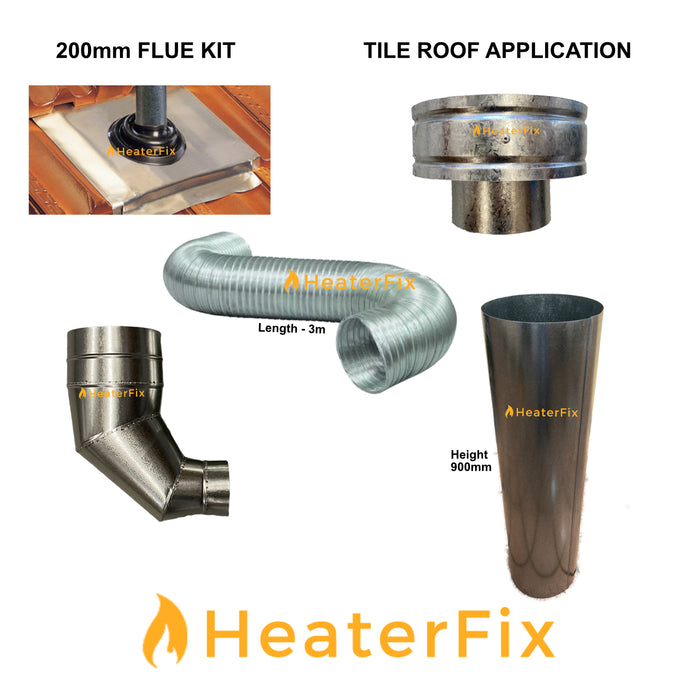 AstralPool IXI & Zodiac JXI Gas Heater Flue Kits