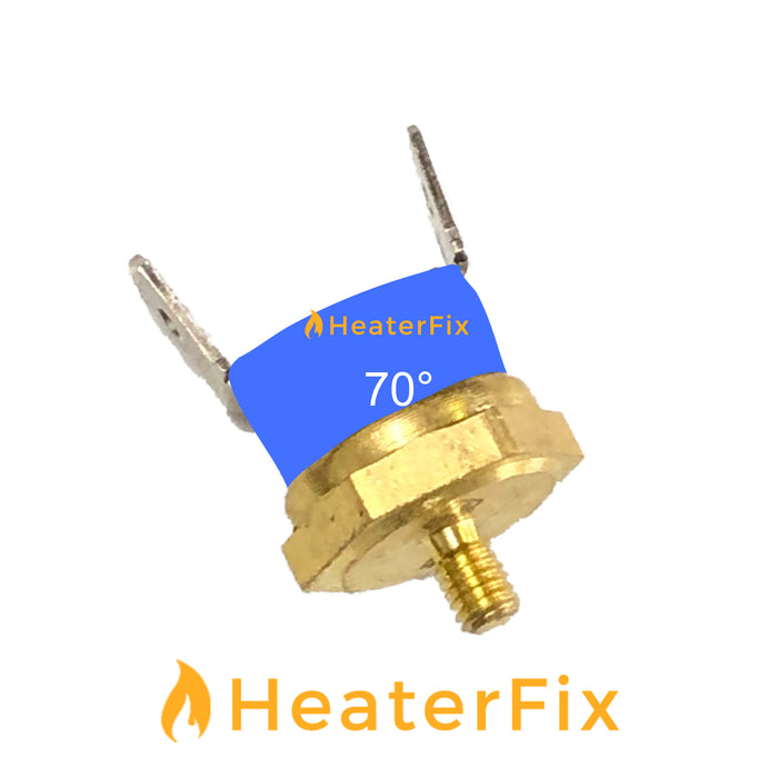 Hurlcon JX Gas Heater Hi Limit Sensor 70°