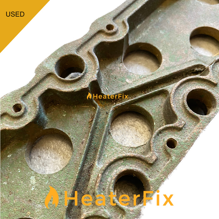 Hurlcon MX Heater Return Manifold Brass Plate - USED