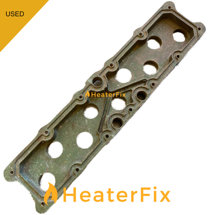 Hurlcon MX Heater Return Manifold Brass Plate - USED