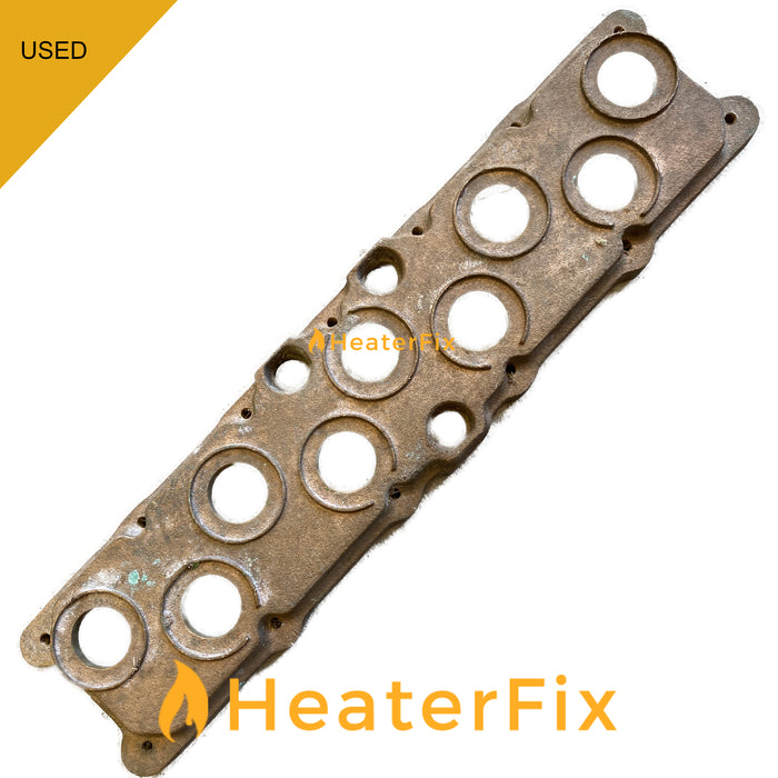 Hurlcon MX Heater Return Manifold Brass Plate - USED
