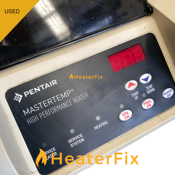 Mastertemp 300HD Gas Pool Heater Top with Digital PCB - USED