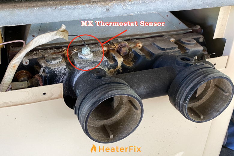 hurlcon MX thermostat sensor lead location